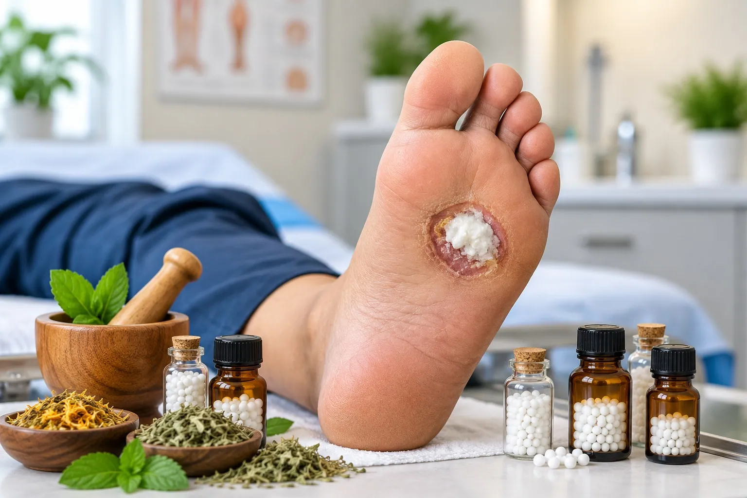Diabetic Ulcer Homoeopathic Treatment